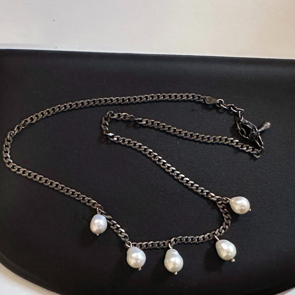 Ecclesia Jewelry Rain Baroque Pearl Charm Necklace - Picture 2 of 2